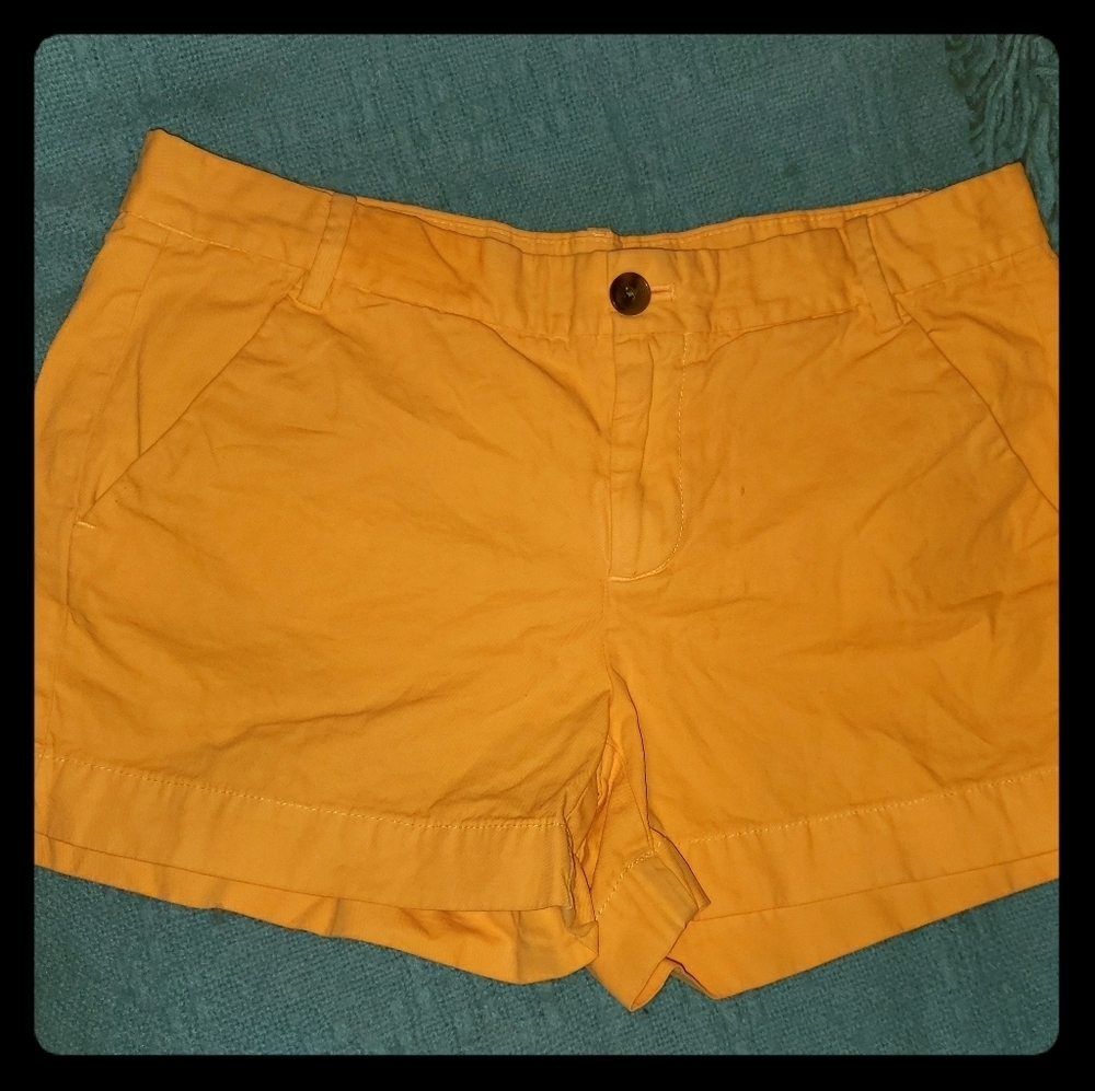 Khaki's By Gap Sunkissed Shorts 02 Orange Khaki's
